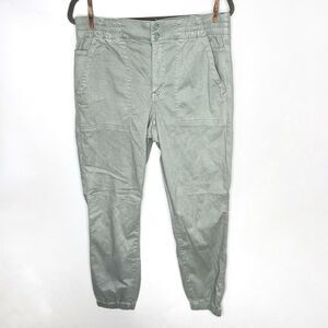 American Eagle Next Level Stretch High Waisted Ankle Jogger Green Pants 16 Reg.